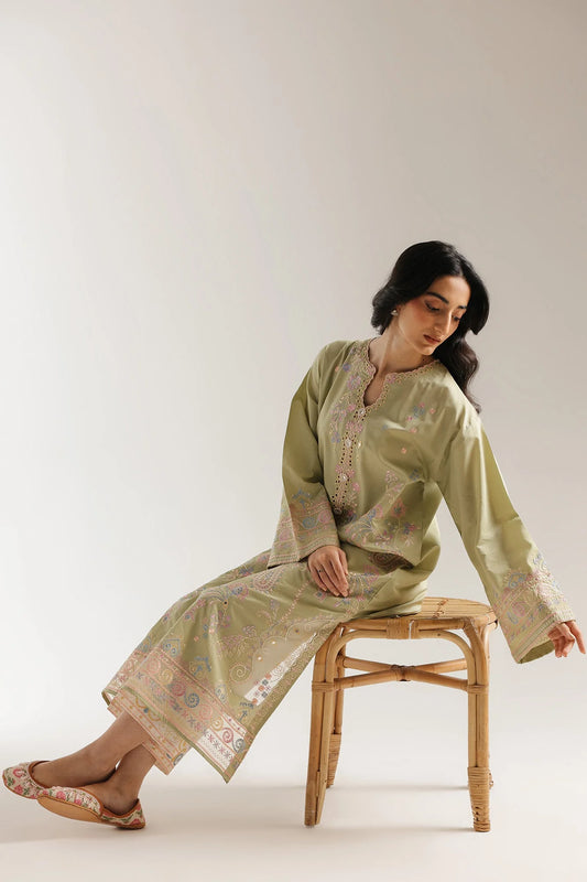 EMBROIDERED SUIT (E4167/103/130)