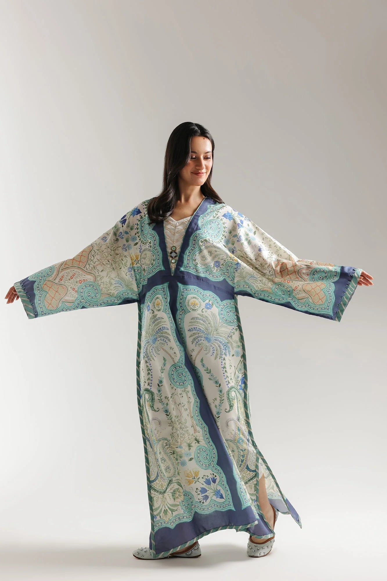 PRINTED KAFTAN (E4175/103/003)