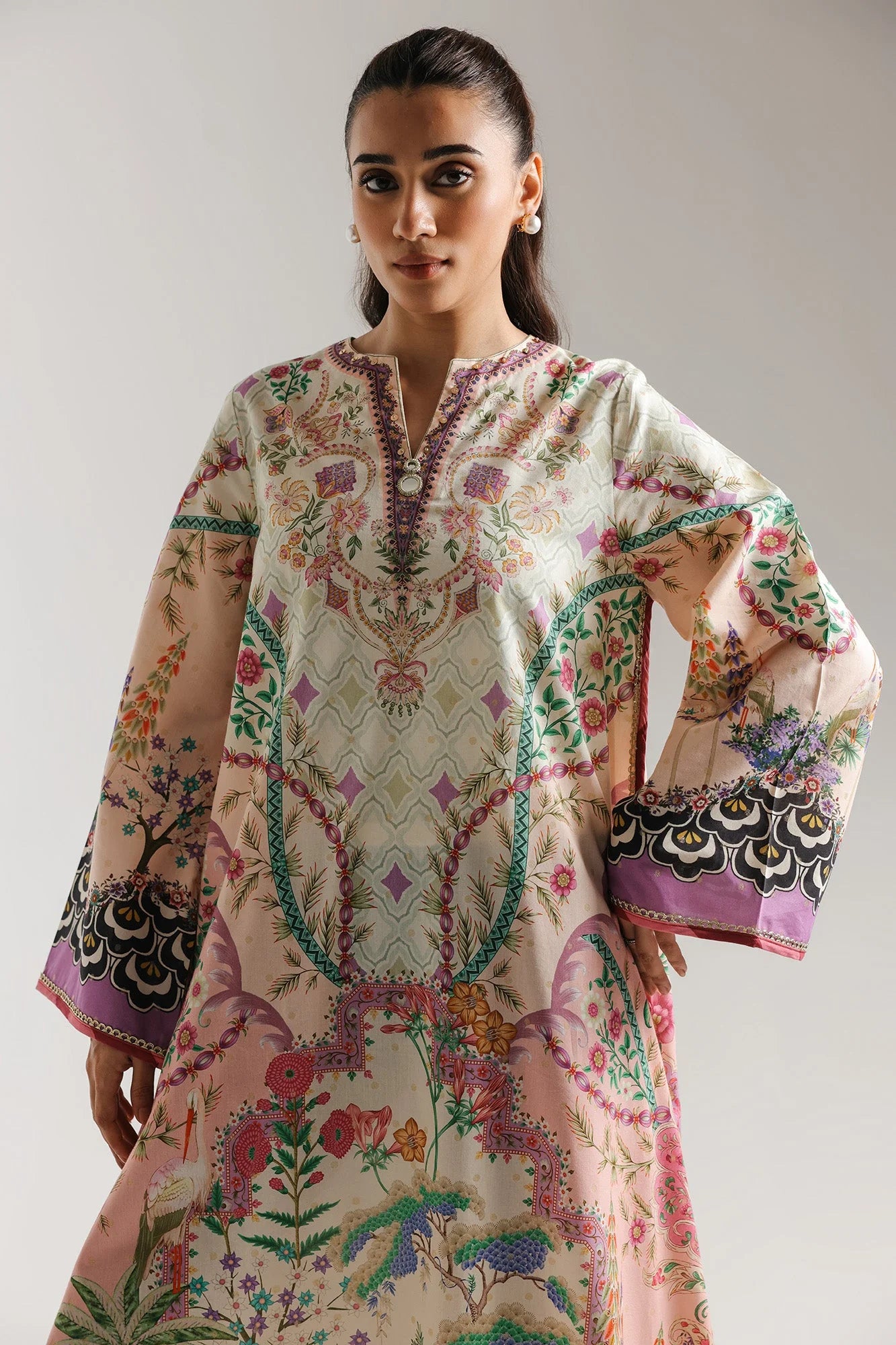 PRINTED KAFTAN (E4204/103/002)