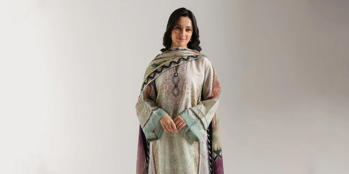 EMBROIDERED SUIT (E4205/103/514)