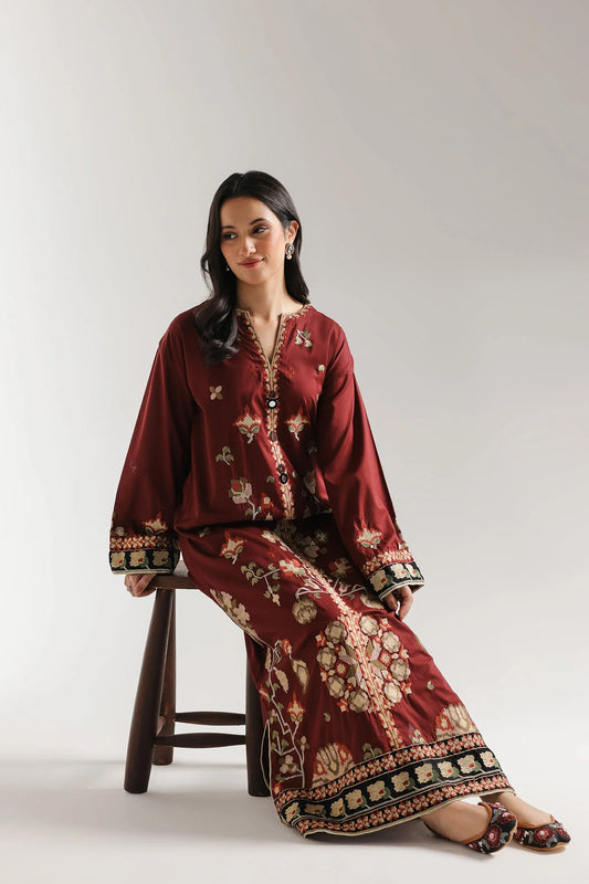 EMBROIDERED KAFTAN (E4216/103/303)