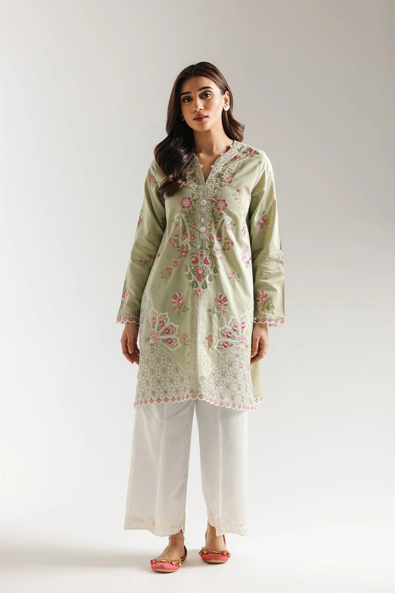 EMBROIDERED SUIT (E4237/103/127)