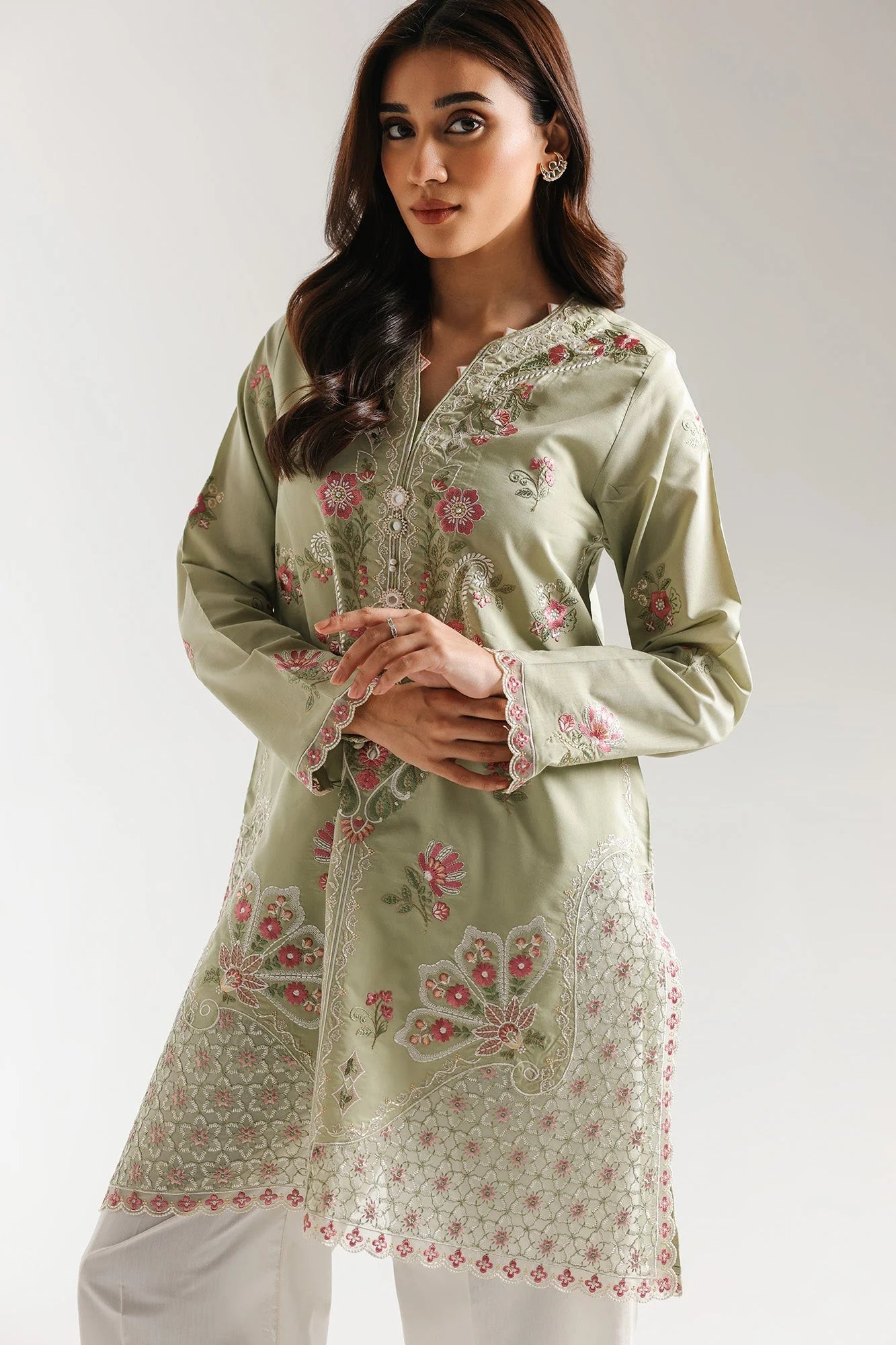 EMBROIDERED SUIT (E4237/103/127)