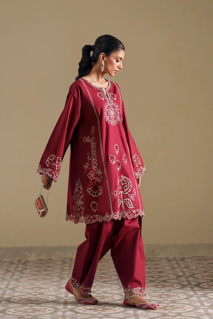 TERRACOTTA | E4278/103/303 | Rozana Collection SS '26- Drop 7 | Ethnc
