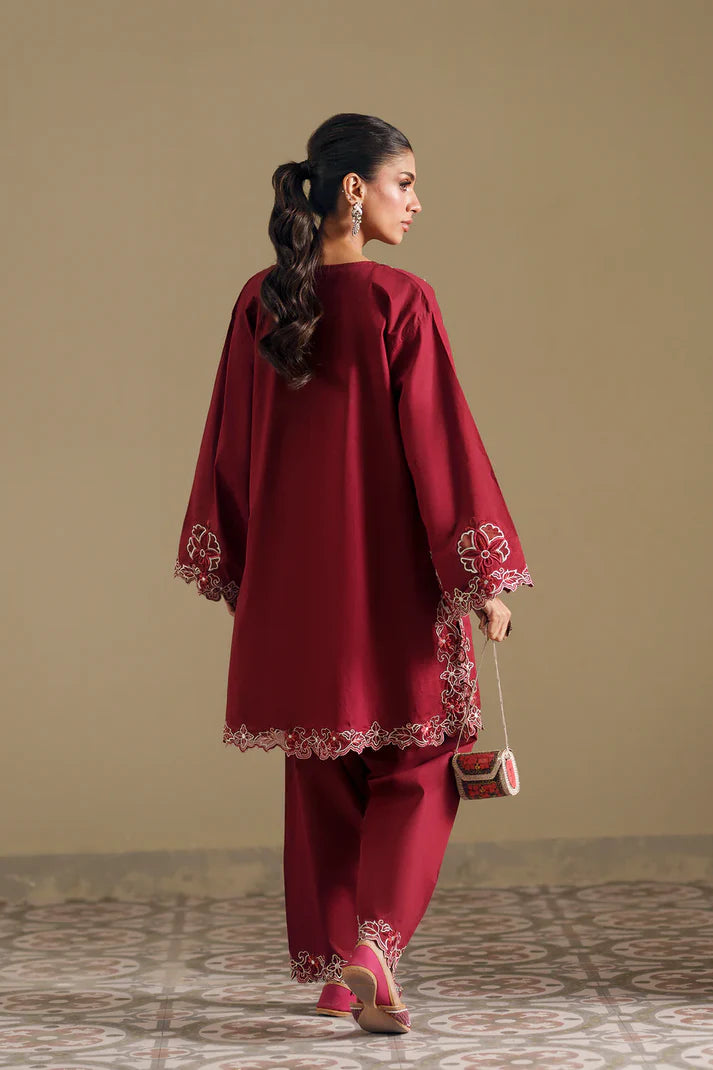 TERRACOTTA | E4278/103/303 | Rozana Collection SS '26- Drop 7 | Ethnc