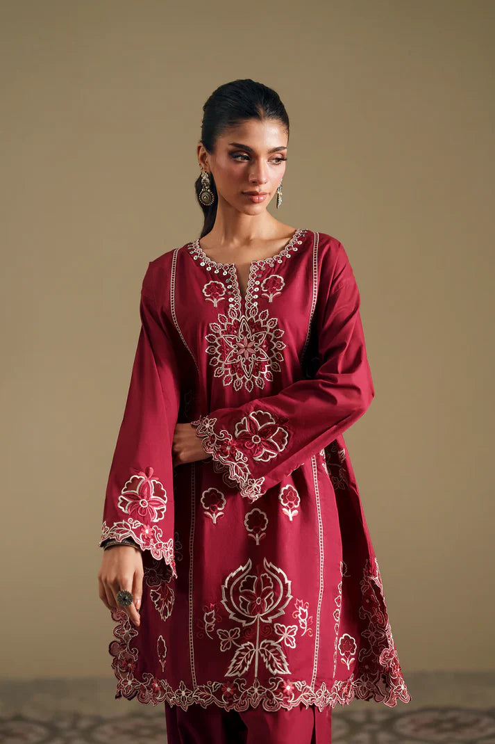 TERRACOTTA | E4278/103/303 | Rozana Collection SS '26- Drop 7 | Ethnc