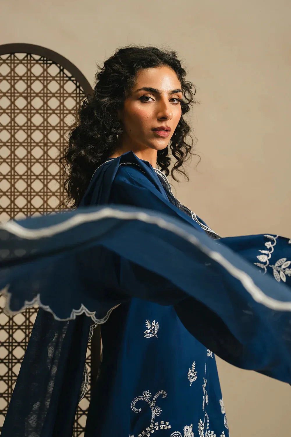 Ethnc Rozana Collection SS '26 Drop V - Embroidered Suit | E4294/103/619