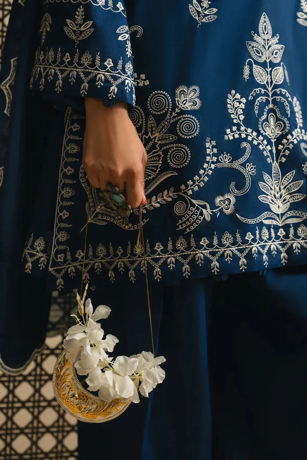 Ethnc Rozana Collection SS '26 Drop V - Embroidered Suit | E4294/103/619