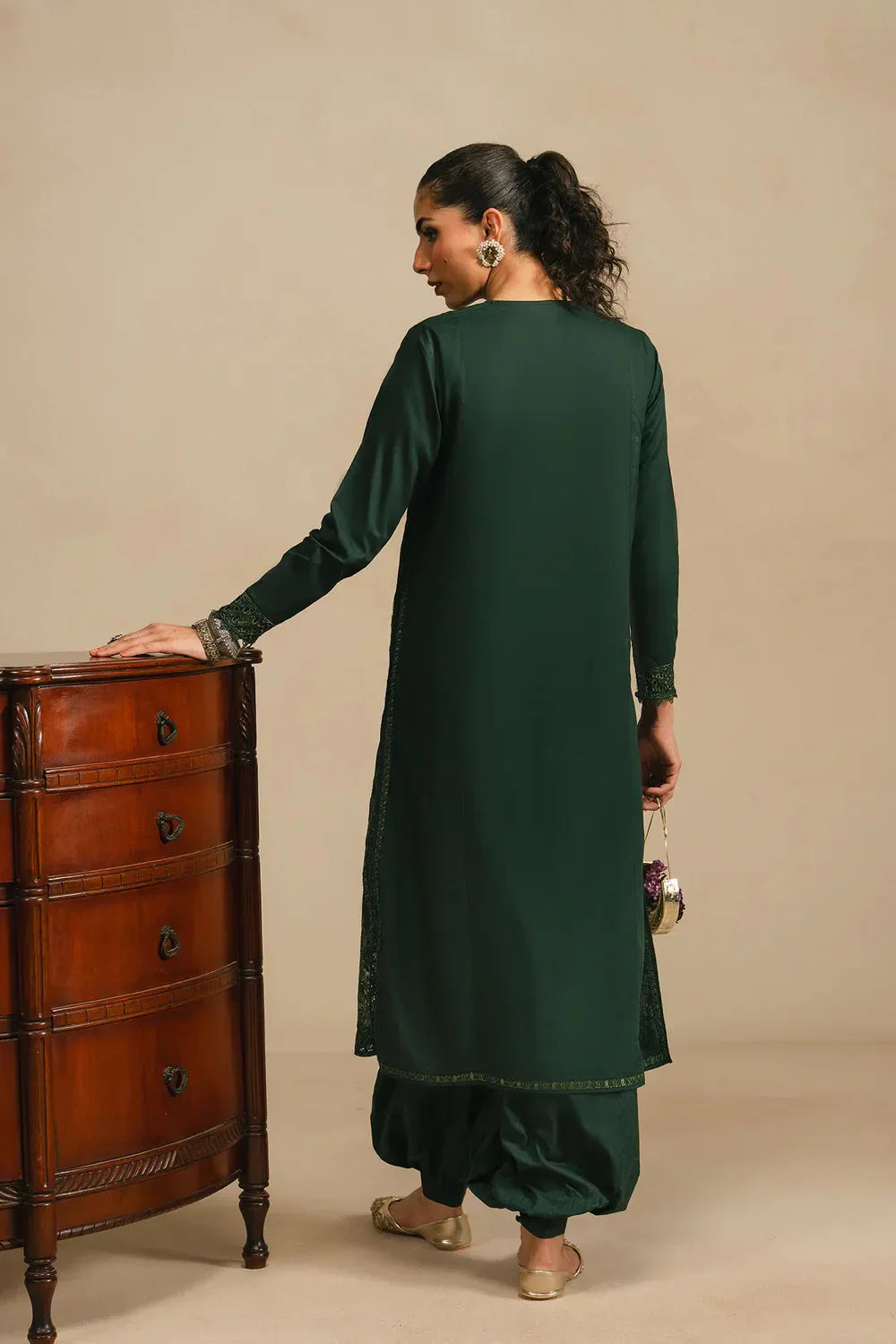 Ethnc Rozana Collection SS '26 Drop V - Embroidered Suit | E4297/103/704
