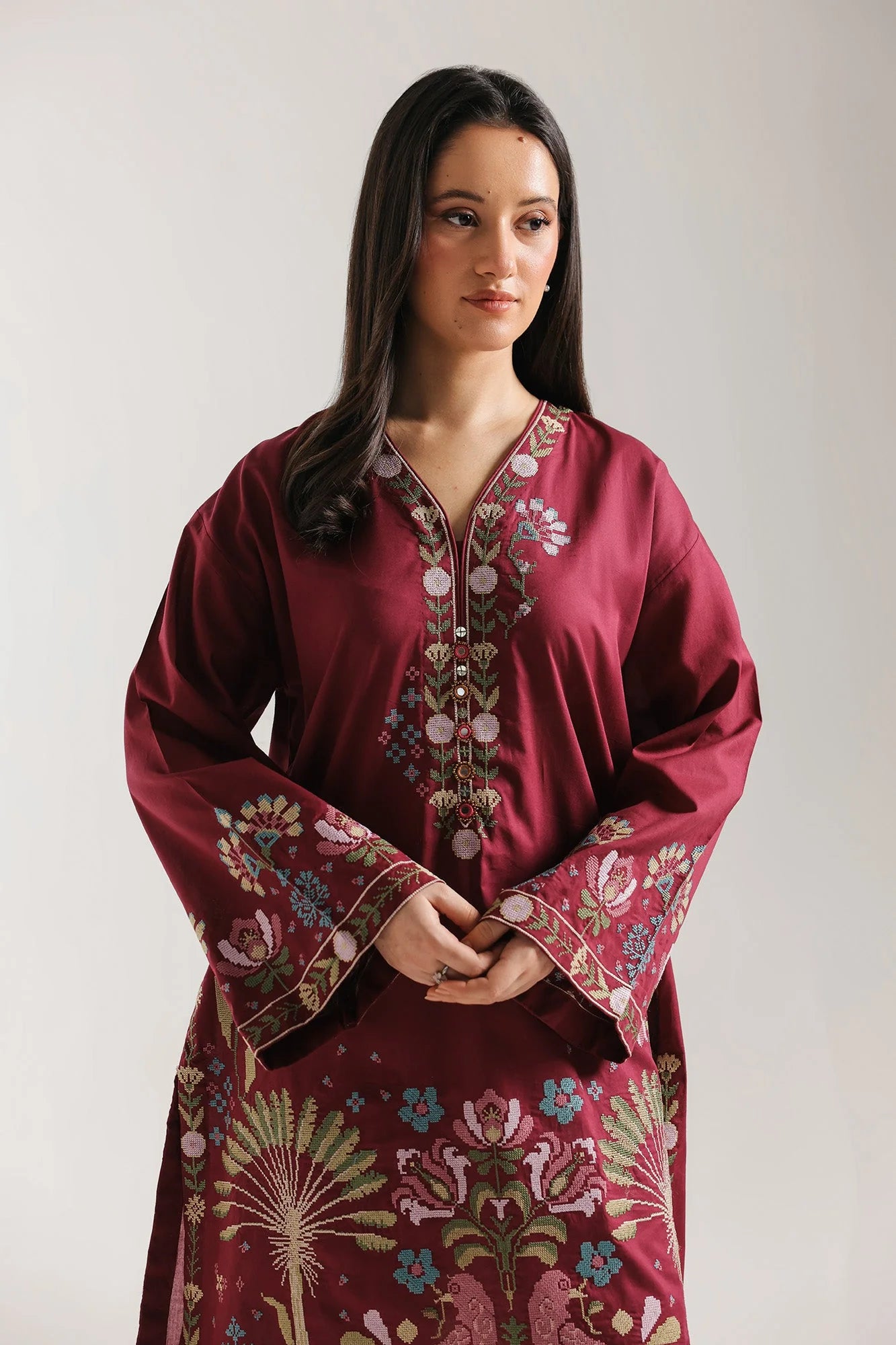 EMBROIDERED SUIT (E4300/103/414)
