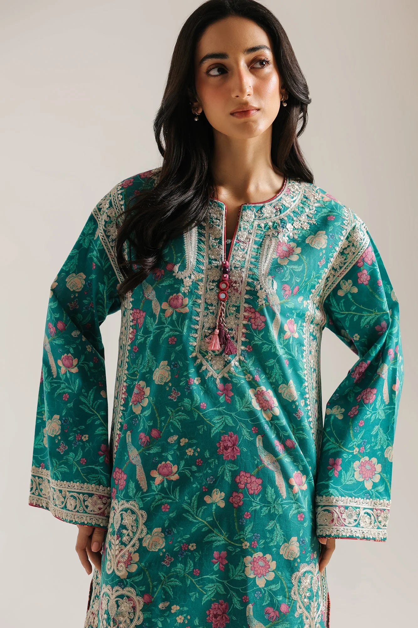 EMBROIDERED SUIT (E4377/103/714)