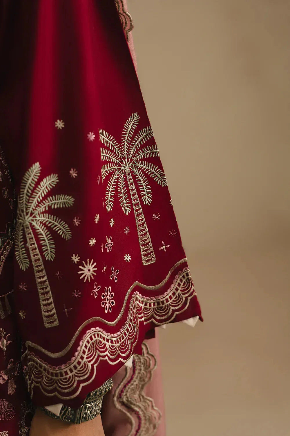 Ethnc Rozana Collection SS '26 Drop V - Embroidered Suit | E4379/103/305