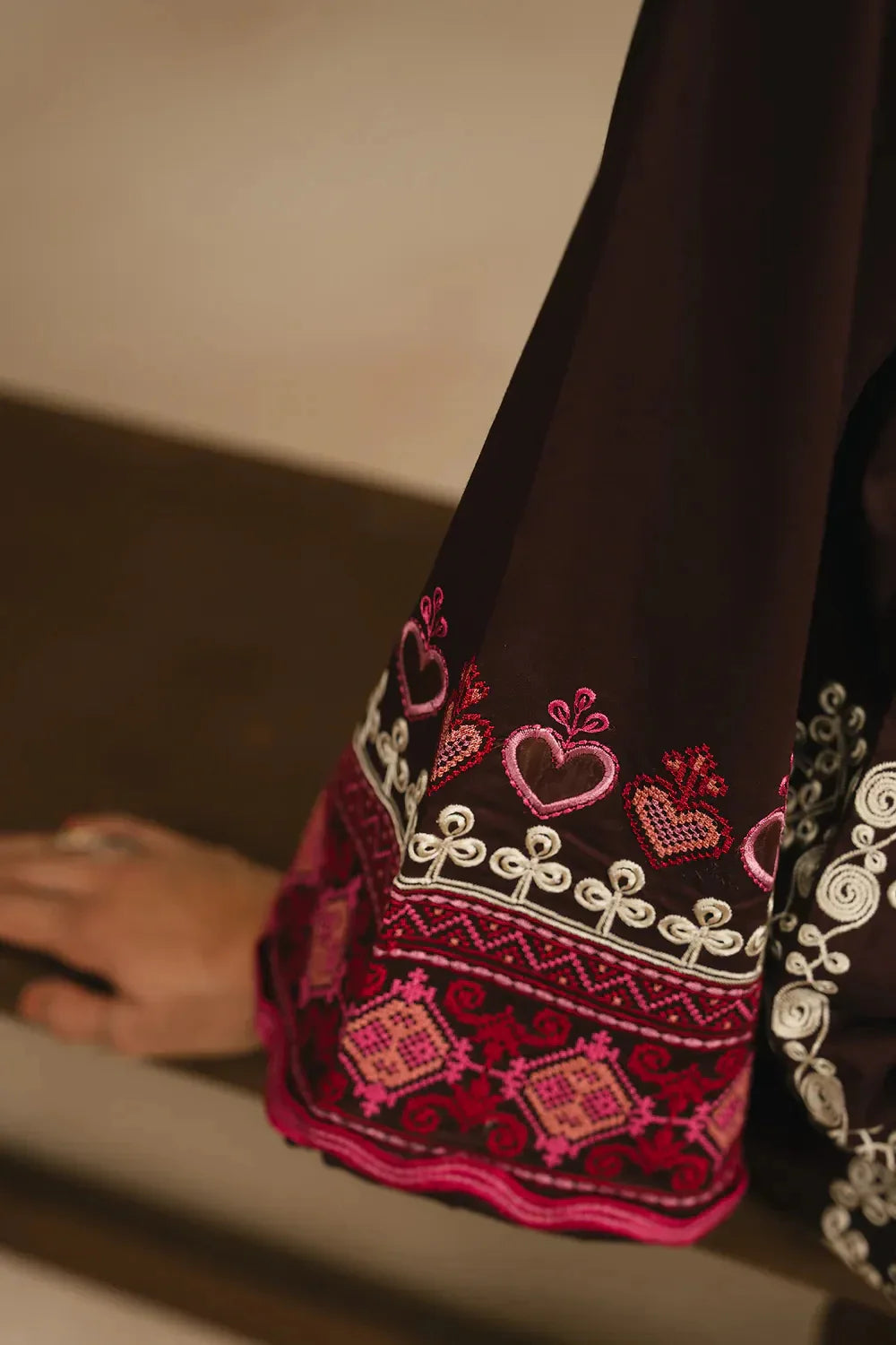Ethnc Rozana Collection SS '26 Drop V - Embroidered Suit | E4383/103/802