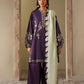 PLUM PURPLE | E4388/103/520 | Rozana Collection SS '26- Drop 7 | Ethnc