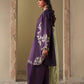 PLUM PURPLE | E4388/103/520 | Rozana Collection SS '26- Drop 7 | Ethnc