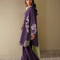 PLUM PURPLE | E4388/103/520 | Rozana Collection SS '26- Drop 7 | Ethnc