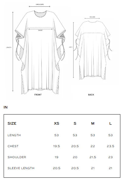 Ethnc Rozana Collection SS '26 Drop V - Embroidered Kaftan | E4390/103/619