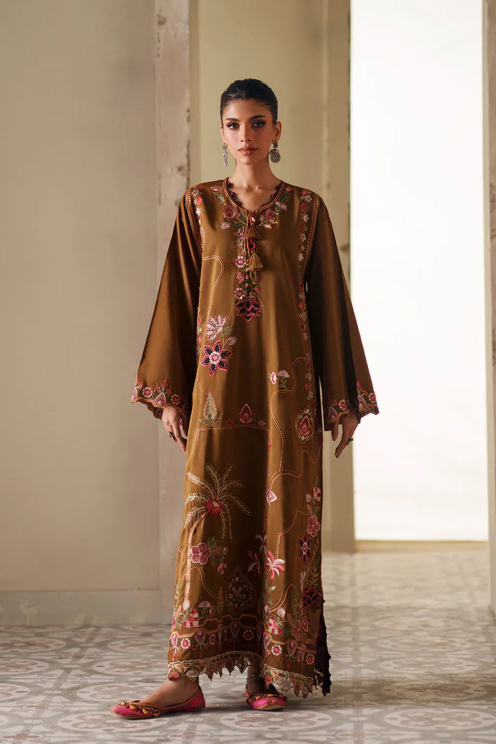 DARK OLIVE | E4392/103/117 | Rozana Collection SS '26- Drop 7 | Ethnc