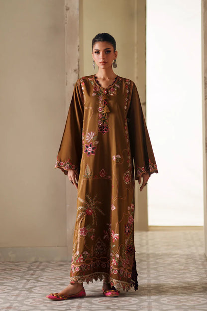 DARK OLIVE | E4392/103/117 | Rozana Collection SS '26- Drop 7 | Ethnc