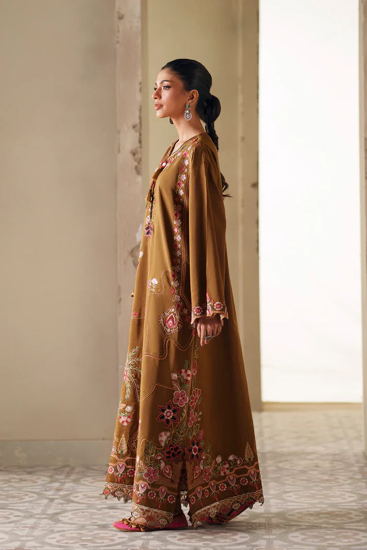 DARK OLIVE | E4392/103/117 | Rozana Collection SS '26- Drop 7 | Ethnc