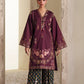DEEP BURGUNDY | E4453/103/414 | Rozana Collection SS '26- Drop 7 | Ethnc