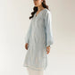 Ethnc Rozana Summer '26 - Embroidered Suit - Baby Blue | E4541/103/633