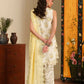 Ethnc Rozana Summer '26 - Embroidered Suit - Vanilla ICE | E4620/103/005