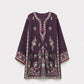 EMBROIDERED SUIT (E4775-103-503) Ethnc - Rozana Winter Drop III