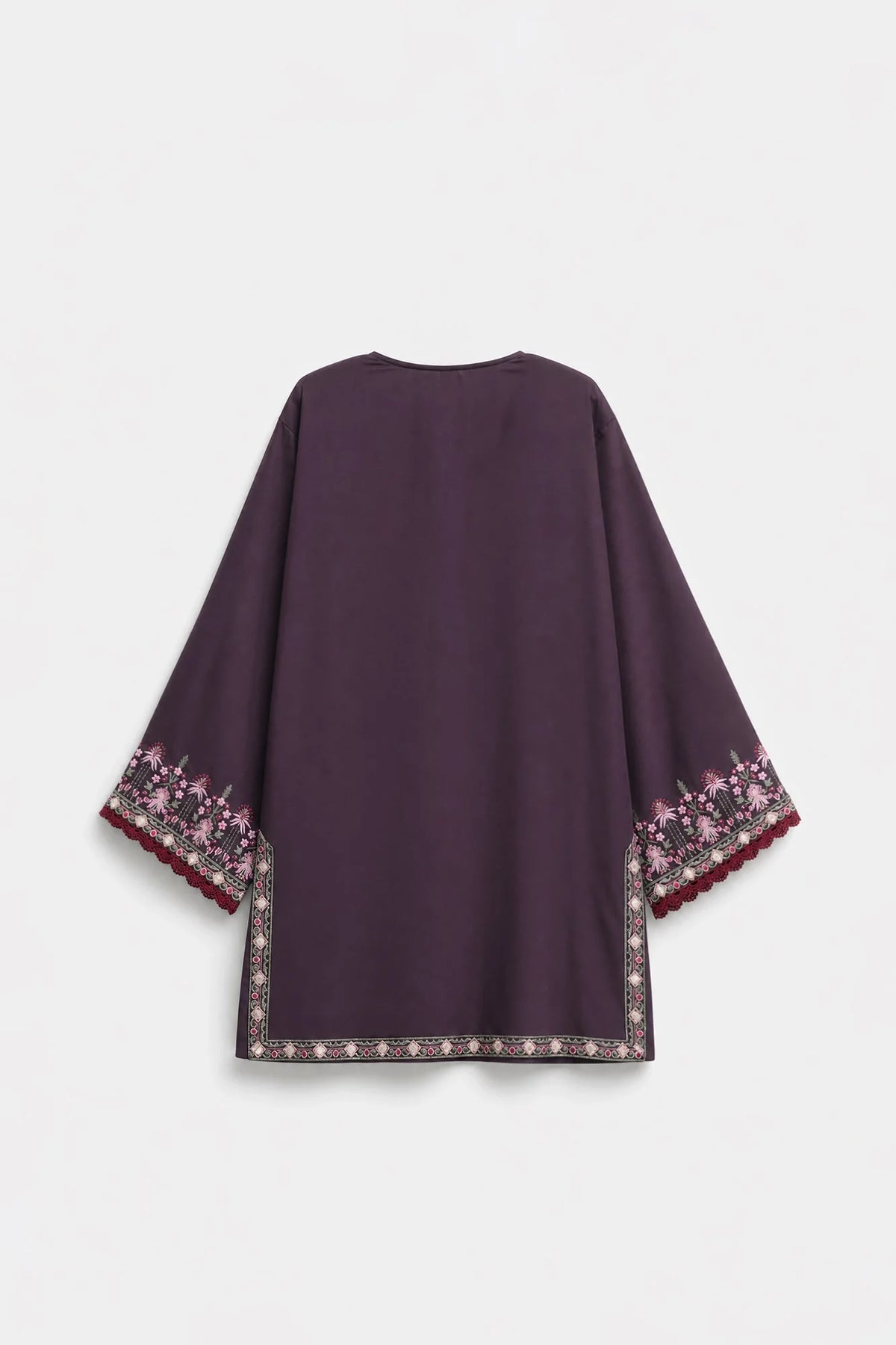 EMBROIDERED SUIT (E4775-103-503) Ethnc - Rozana Winter Drop III