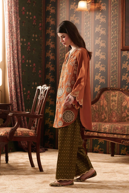 EMBROIDERED SUIT (E4779-103-205) Ethnc - Rozana Winter Drop III