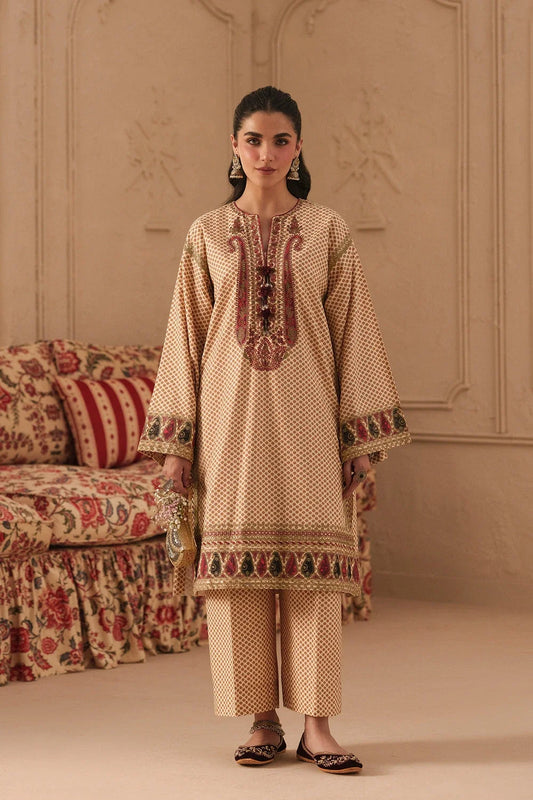 Ethnc Rozana Winter Drop 2 '26 - EMBROIDERED SUIT - E4796-103-226
