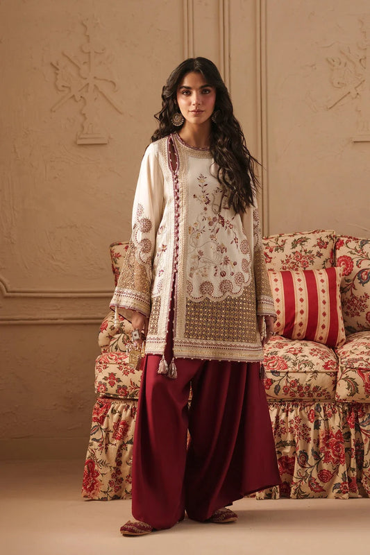 Ethnc Rozana Winter Drop 2 '26 - EMBROIDERED SUIT - E4813-103-003