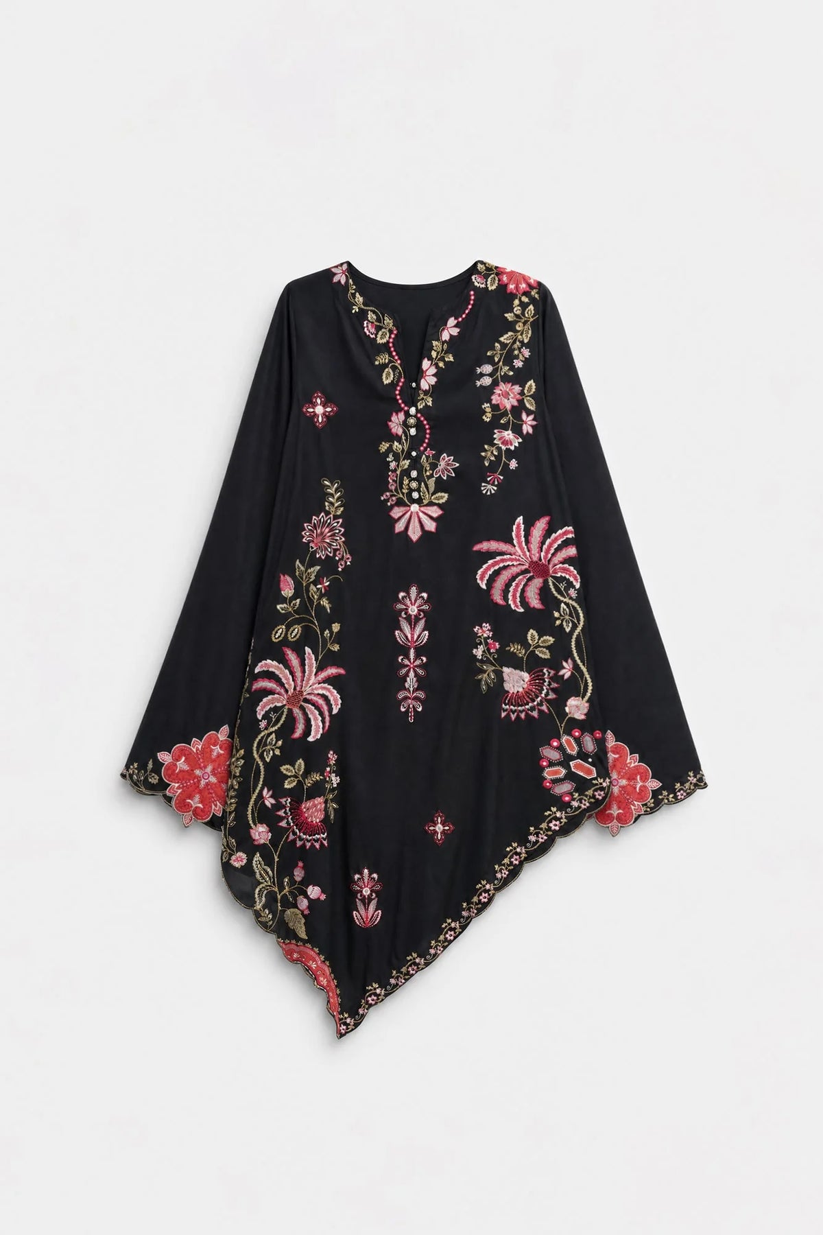 EMBROIDERED SUIT (E4832-103-901) Ethnc - Rozana Winter Drop III