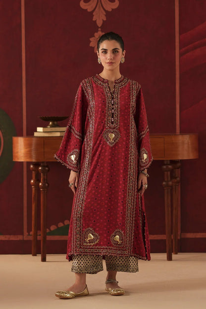 Ethnc Rozana Winter Drop 2 '26 - EMBROIDERED SUIT - E4835-103-306