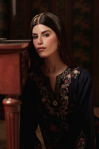 EMBROIDERED SUIT (E4886-103-621) Ethnc - Rozana Winter Drop III