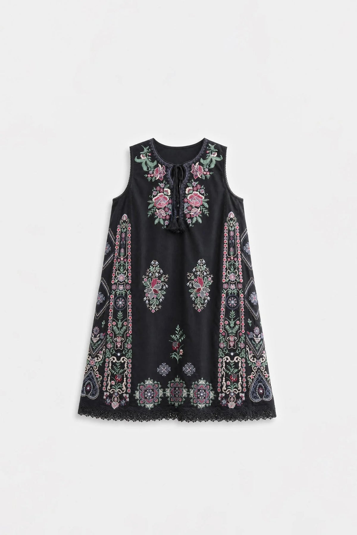 EMBROIDERED SUIT (E4905-103-901) Ethnc - Rozana Winter Drop III