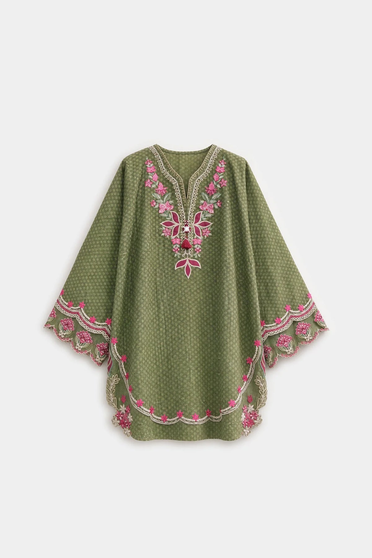 EMBROIDERED SUIT (E4906-103-709) Ethnc - Rozana Winter Drop III