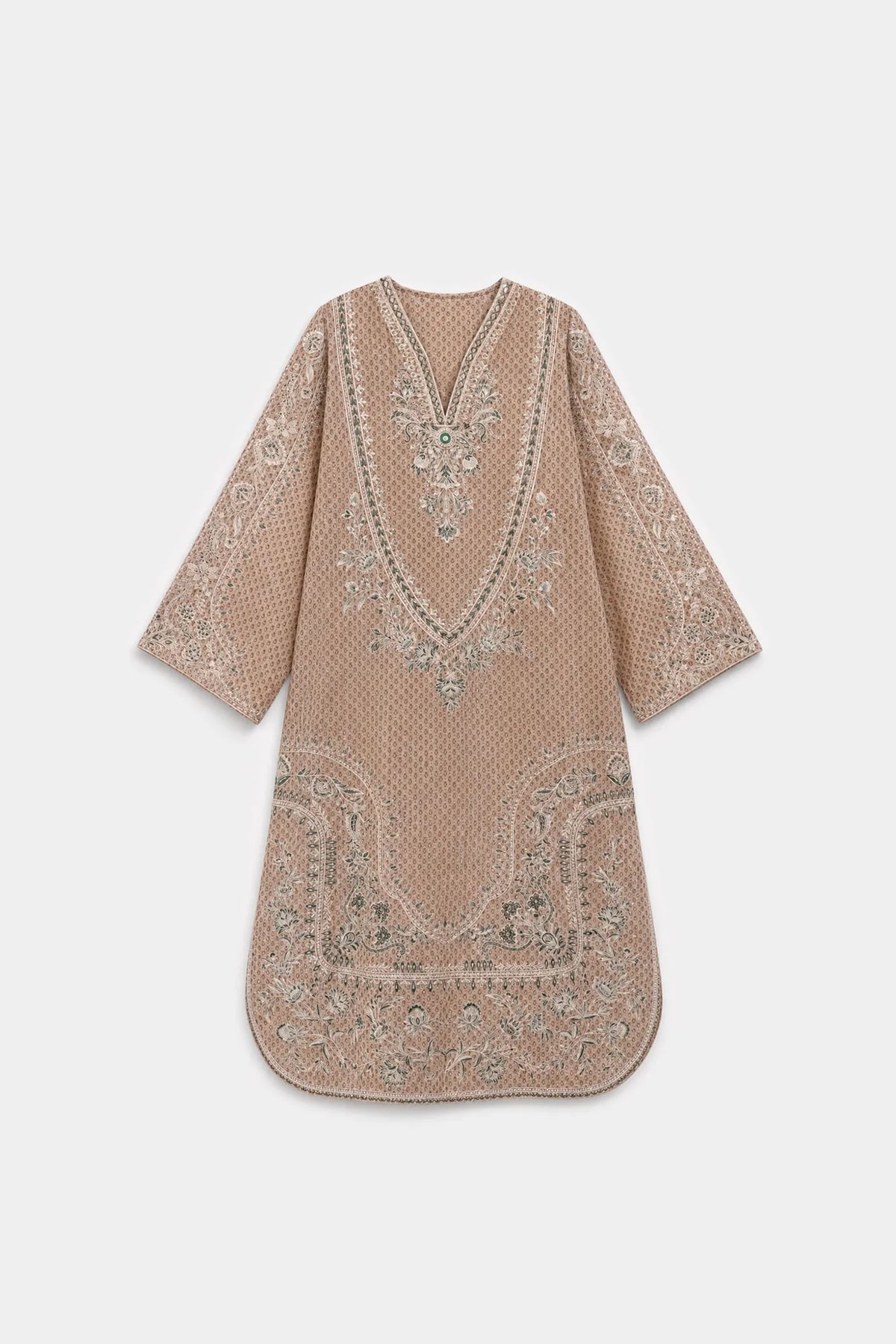 EMBROIDERED SUIT (E4925-103-808) Ethnc - Rozana Winter Drop III