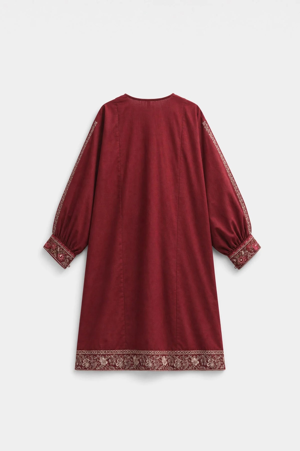 EMBROIDERED SUIT (E4930-103-414) Ethnc - Rozana Winter Drop III