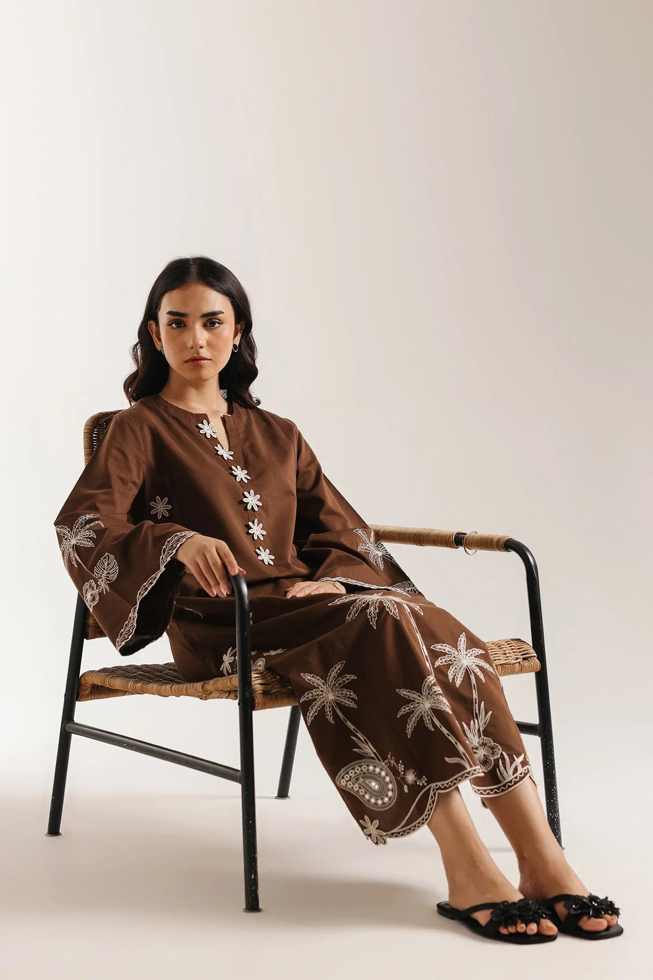 EMBROIDERED SHIRT (E7500/102/801) Ethnc