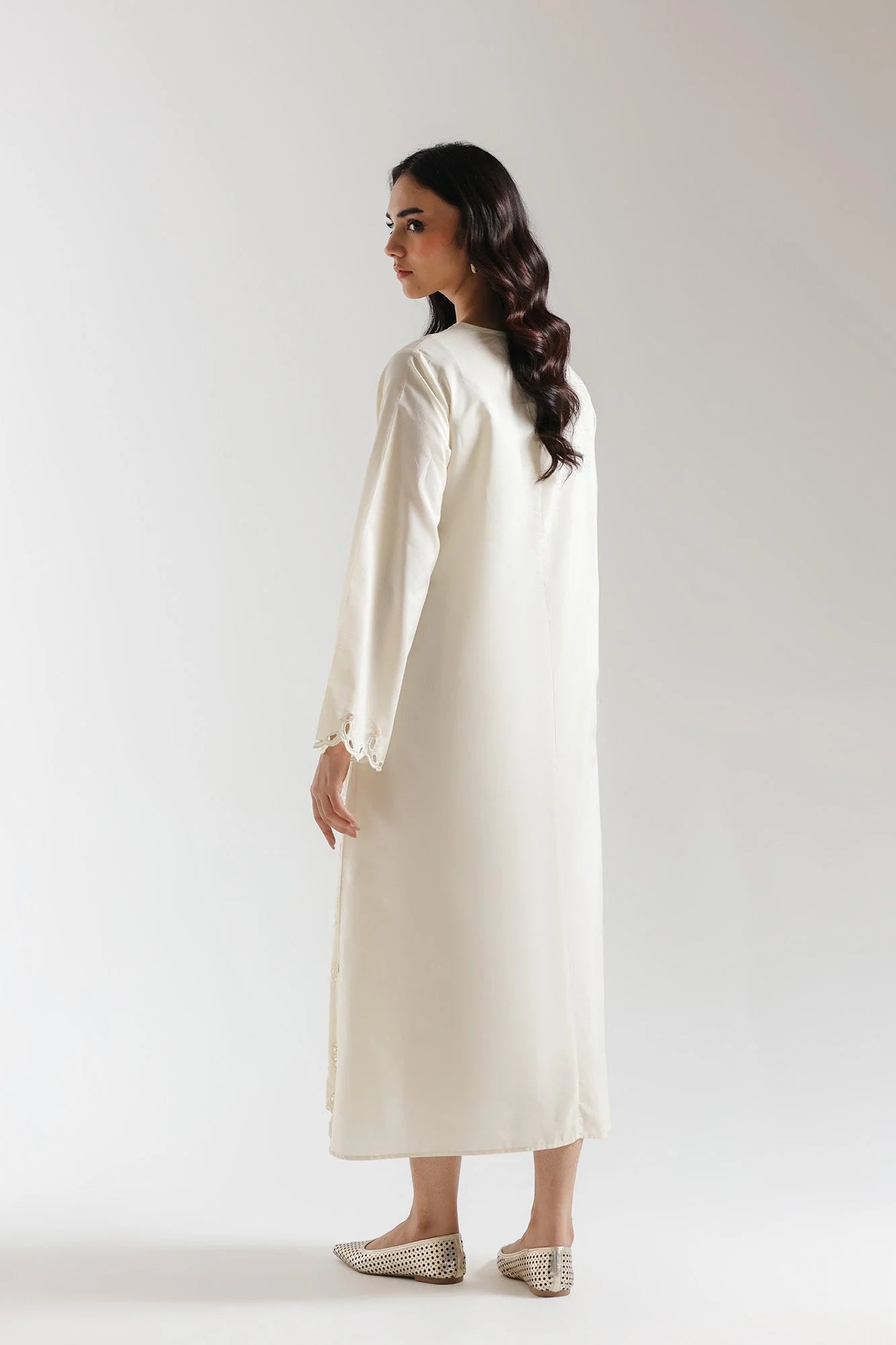 EMBROIDERED DRESS (E7504/102/227) Ethnc