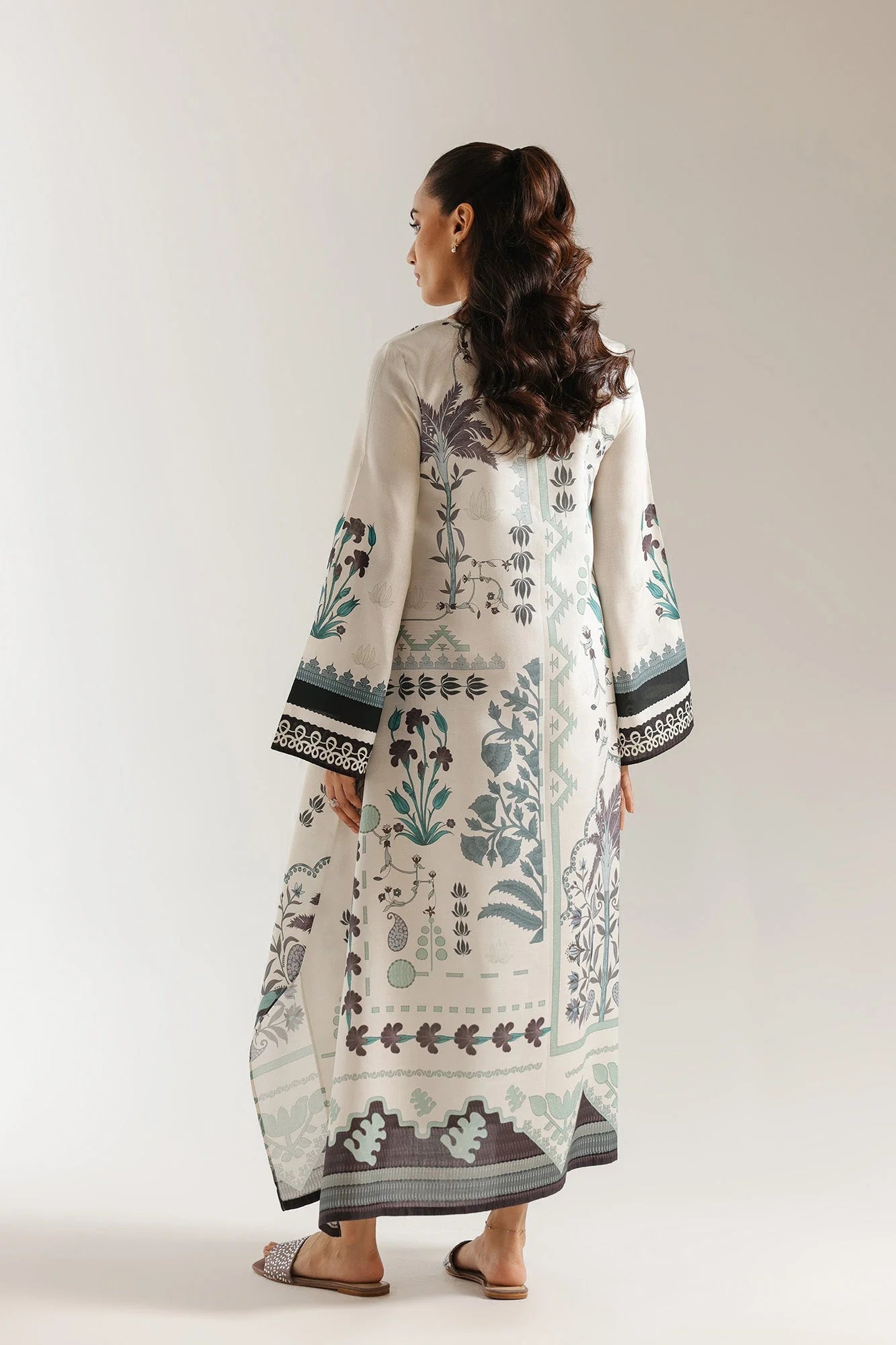 EMBROIDERED DRESS (E7514/102/002) Ethnc
