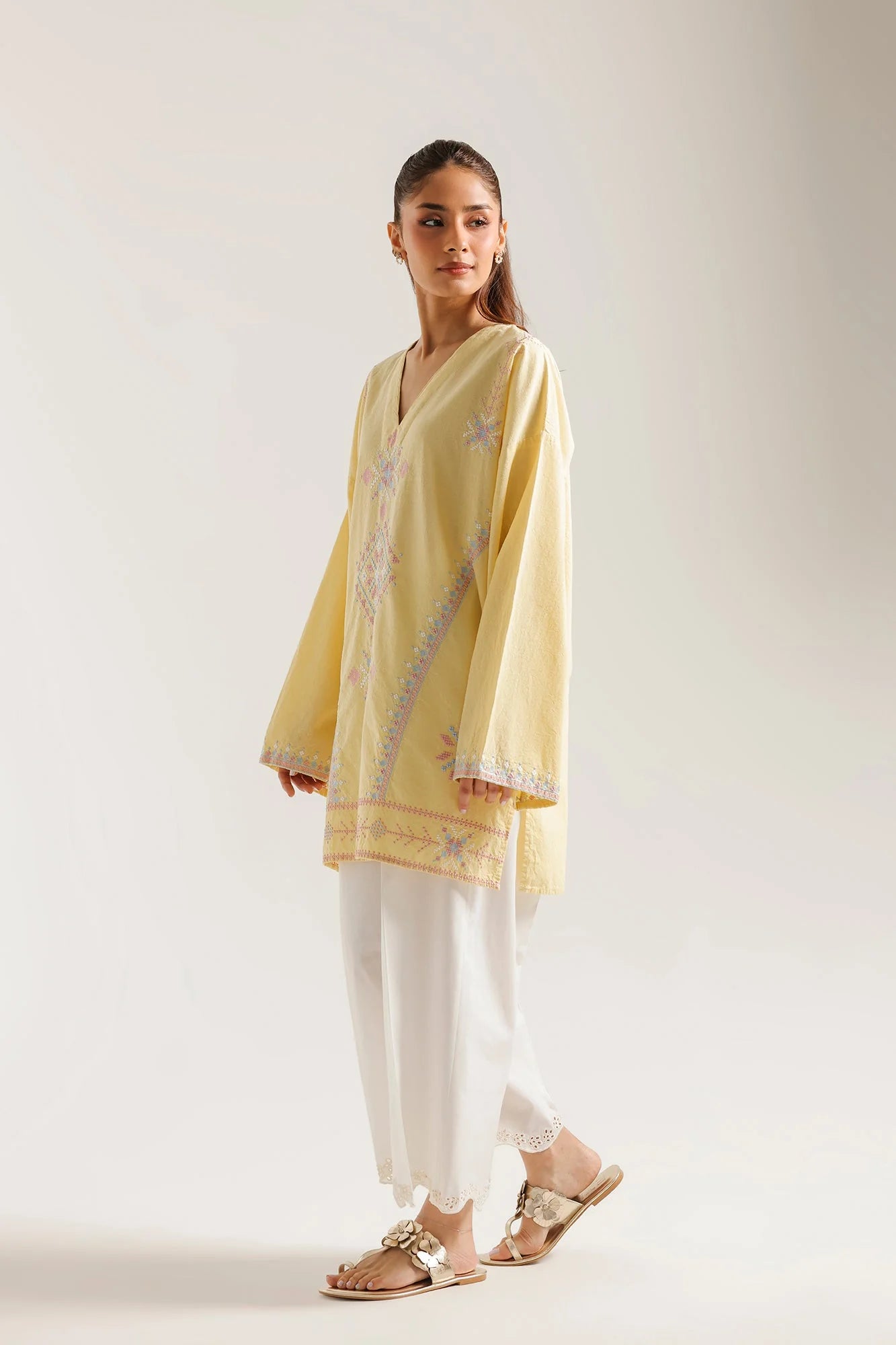 EMBROIDERED KURTI (E8008/102/110)