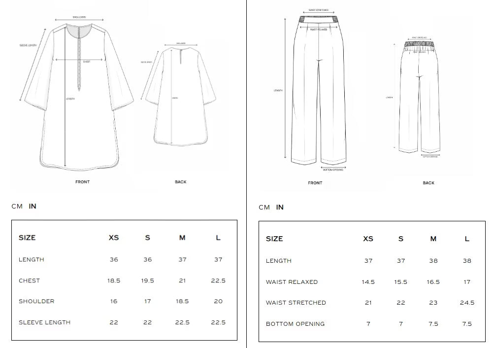 Ethnc Women Casual SP SS '26 Drop IV - Printed Suit | E8166/102/002