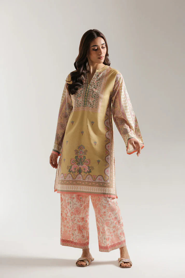 PALE YELLOW | E8167/102/114 | Women Casual Summer '26 - Drop 3 | Ethnc