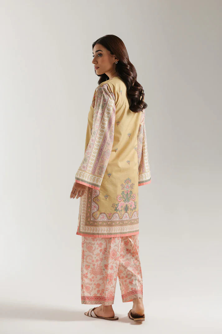 PALE YELLOW | E8167/102/114 | Women Casual Summer '26 - Drop 3 | Ethnc