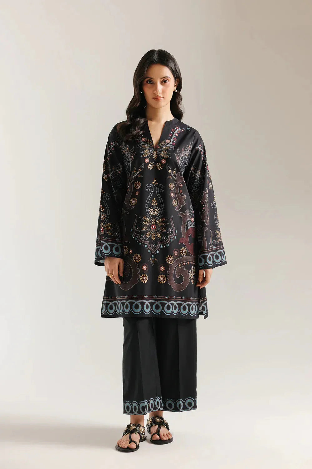 Ethnc Women Casual SP SS '26 Drop IV - Printed Suit | E8170/102/902