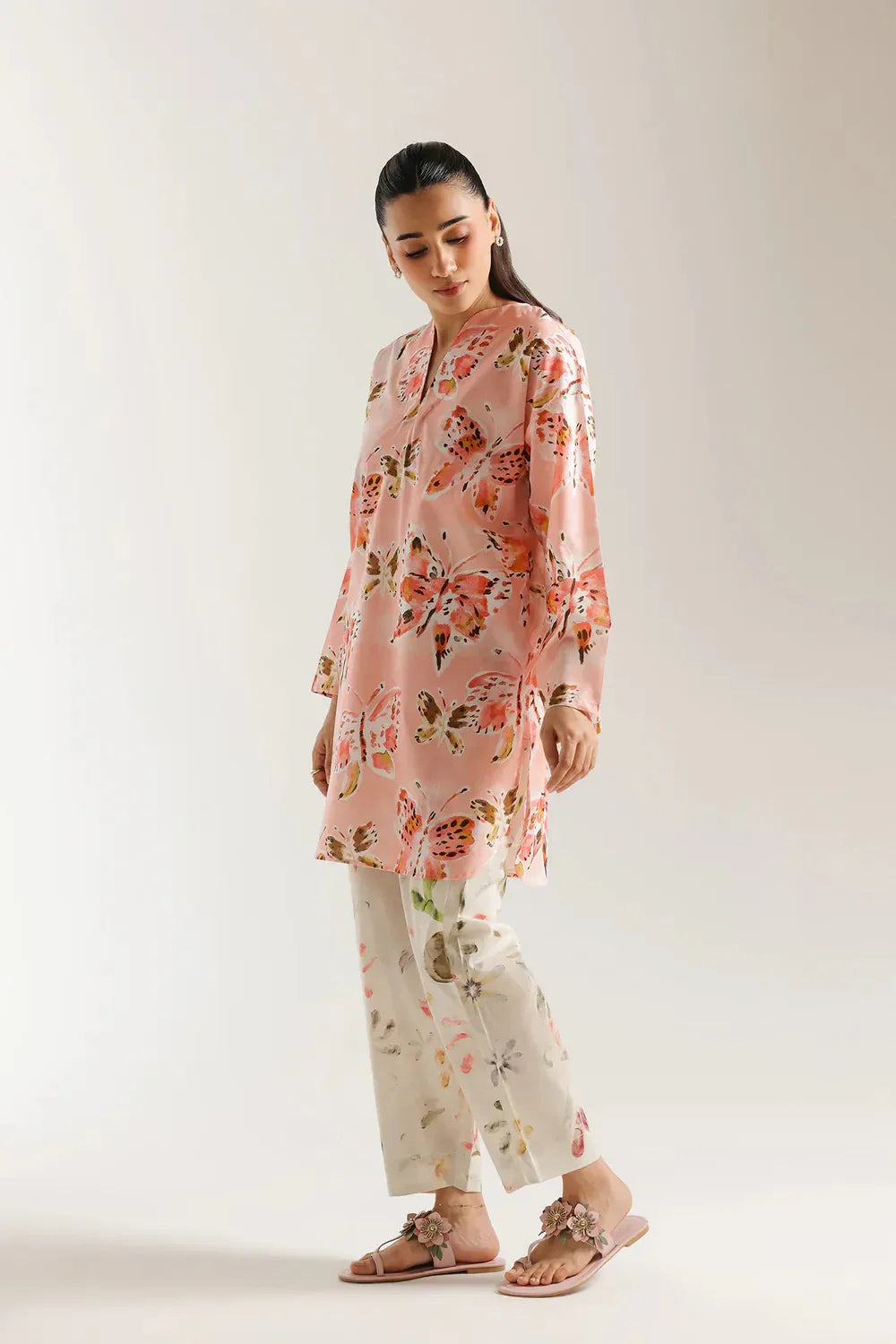 Ethnc Women Casual SP SS '26 Drop IV - Printed Suit | E8174/102/327