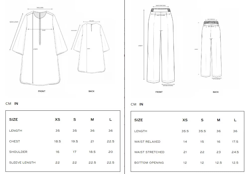 Ethnc Women Casual SP SS '26 Drop IV - Printed Suit | E8196/102/902