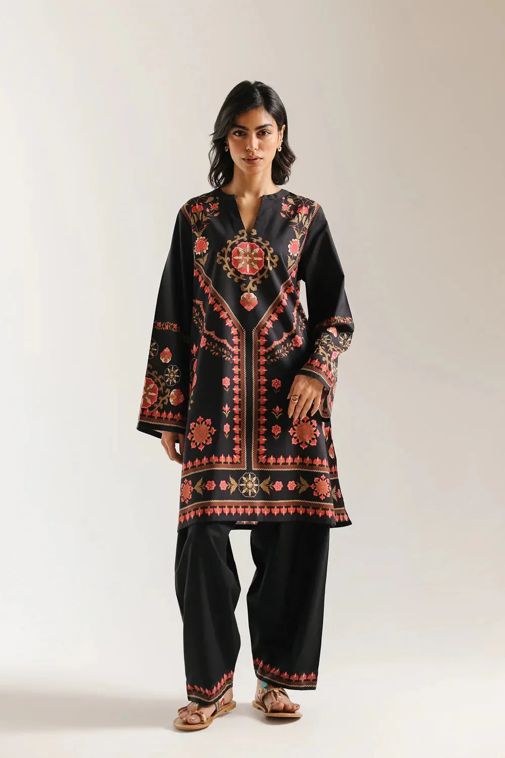 Ethnc Women Casual SP SS '26 Drop IV - Printed Suit | E8199/102/902